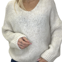 maglioncino scollo v total